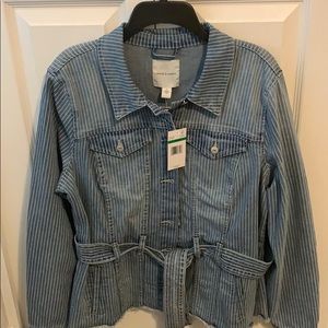 Vintage America denim button jacket (L)